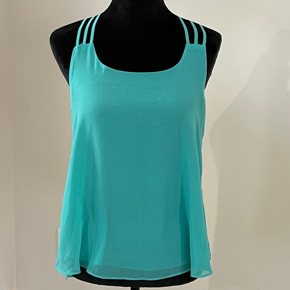 Blue tank top